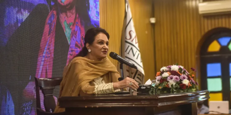 Bushra Ansari calls for urgent action to secure return of captive Pakistani sailors