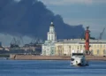 Damaged residential buildings highlight the growing impact of Ukraine drone strikes inside Russia.
Photo File