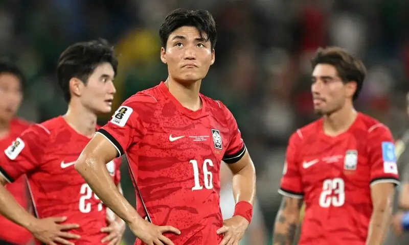 South Korean national football team following elimination from the FIFA World Cup.