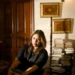 Director Mehreen Jabbar speaking about television drama and Pakistani cinema during an interview in Karachi.
