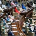 Sindh Assembly members participate in heated budget debate in Karachi.