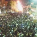 Emergency response and treatment following vehicle crash at Muharram gathering in Karachi.