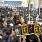 Security arrangements and mourning procession during Yaum-i-Ashura in Pakistan