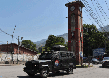 Protesters and riot police face off amid widespread shutdowns and unrest in Azad Jammu and Kashmir.