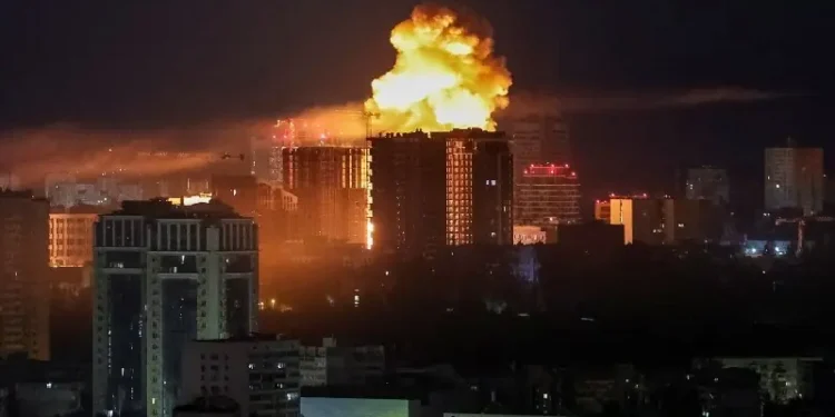 Russian Missile and Drone Strikes Kill 10, Injure Nearly 100 Across Ukraine