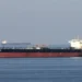 Large oil tankers operating near the Strait of Hormuz amid rising freight costs.