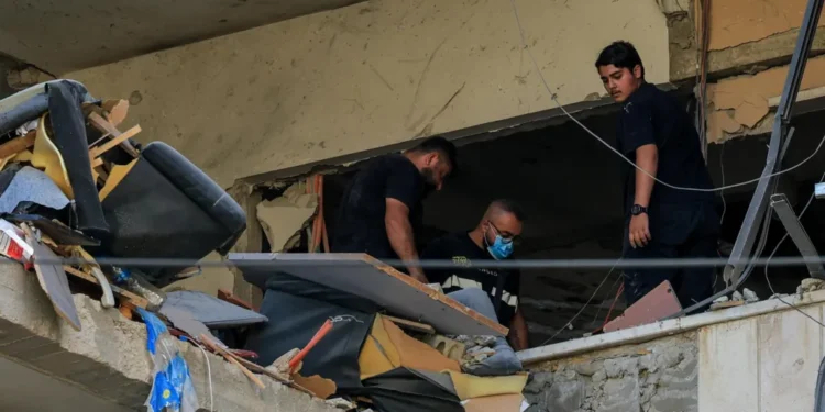 Israel Launches Beirut Strike After Hezbollah Rocket Fire