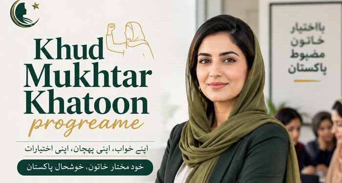 Female entrepreneur working on laptop as Pakistan introduces digital women business loan scheme