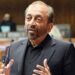 MQM leader Farooq Sattar speaking in Pakistan National Assembly about Karachi governance concerns.