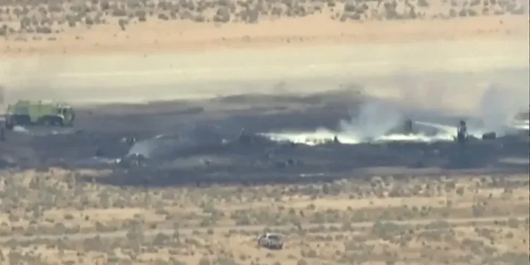 US Air Force B-52 Bomber Crash Kills Eight During Test Flight