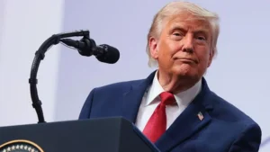 US President Donald Trump comments on fuel pricing and oil markets.