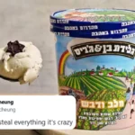 Ben & Jerry’s Israel Milk and Honey ice cream promoted online amid public backlash.