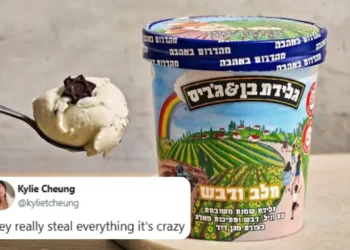 Ben & Jerry’s Israel Milk and Honey ice cream promoted online amid public backlash.