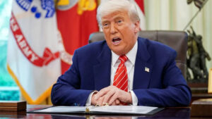 Donald Trump speaks as diplomatic efforts continue over US-Iran negotiations.
