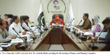 SABS University Jamshoro Presents 715 Million Estimated Budget In Finance and Planning Committee