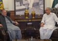 Sharjeel Memon Mohsin Naqvi Discuss Law & Order Cooperation
