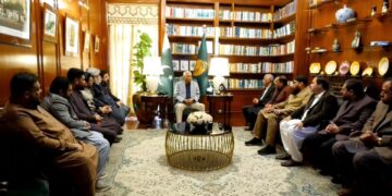 Governor Sindh Meets Community Policing Delegation In Karachi