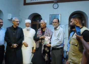 Muhammad Nihal Hashmi Attends Dr Fayyaz Alam Book Launch