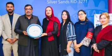 Rotary clubs showcase impactful service during governor’s official visit
