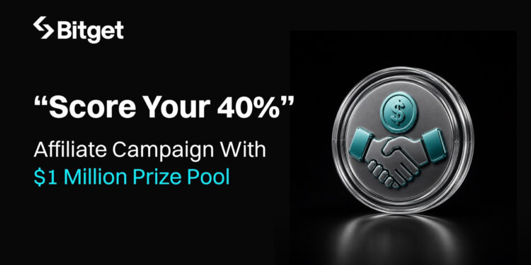 Bitget Launches Affiliate Campaign With $1M Prizepool