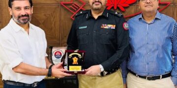 Dr. Danish Aman Meets IG Sindh on Business Security Push