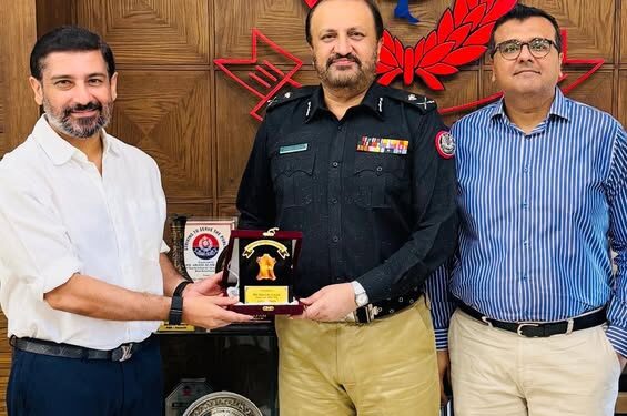 Dr. Danish Aman Meets IG Sindh on Business Security Push