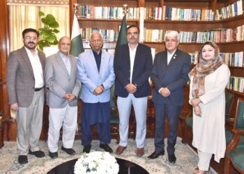 Sindh Governor Syed Muhammad Nihal Hashmi Discusses Journalism at Media Meeting