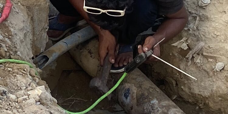Imambargah Water Line Repair Enters Final Stage as Residents Urged to Check Water Quality Before Use