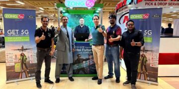 Zong Launches 5G Desk at Karachi Airport with PAA Connectivity Boost