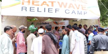 Saylani Welfare Trust Organises Heatwave Relief Camps With K-Electric Support Across Karachi