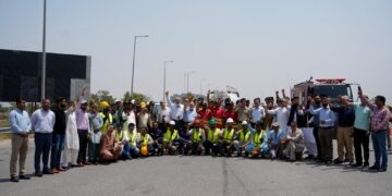 Wafi Energy joins emergency responders in multi-agency mega drill to strengthen road safety