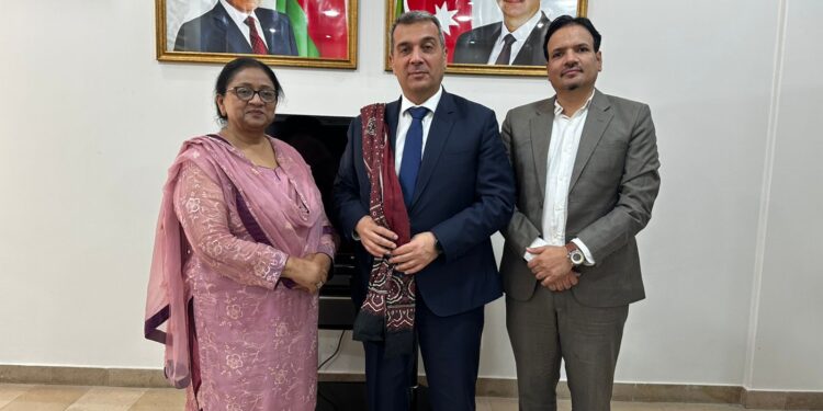 Ambassador Khazar Farhadov Advances Academic Cooperation With Greenwich University