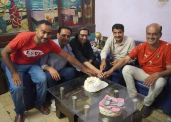 Arif Baloch Birthday Celebration Held In Karachi With Ronaldo Jersey