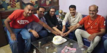 Arif Baloch Birthday Celebration Held In Karachi With Ronaldo Jersey