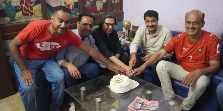 Arif Baloch Birthday Celebration Held In Karachi With Ronaldo Jersey