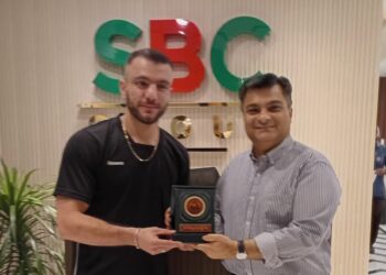 SBC Group Honors Usman Wazeer At Karachi Head Office