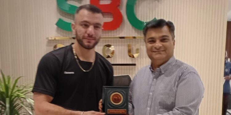 SBC Group Honors Usman Wazeer At Karachi Head Office