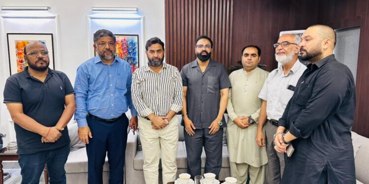 Syed Muhammad Naqi Reviews Muharram Arrangements Across Karachi