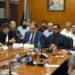 FPCCI officials addressing media on commercial importer taxation reforms in Karachi.