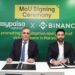easypaisa and Binance signing MoU for fintech growth in Pakistan