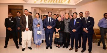 Hotel Mehran Karachi Premium Floor inauguration with DG MoFA and diplomats