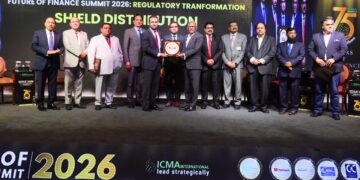 Finance Summit 2026 in Islamabad showing policymakers discussing Pakistan’s budget and economic reforms on stage