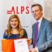 Tara Uzra Dawood representing Pakistan at the Austrian Leadership Programme.