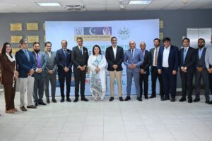 Women beneficiaries accessing BISP digital wallet stipend payments in Pakistan