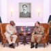 Pakistan and Ghana military officials holding defence cooperation meeting at GHQ