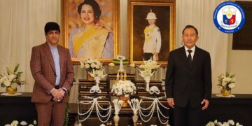 Diplomatic condolence visit by Philippine Honorary Consul General at Thai Consulate in Karachi