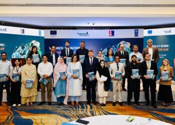 Conference on gender equality in Pakistan private sector with UNDP, NCSW and FPCCI representatives