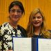 Representatives of UNOOSA and Dawood Global Foundation signing MoU to expand opportunities for young women in the global space sector.