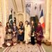 Pakistan Ambassador Mumtaz Zahra Baloch briefing the National Defence University delegation in France.