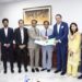 Officials from PEBS Hospital and KIRAN during the MoU signing ceremony in Karachi.